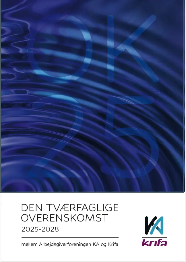 Billede af overenskomstens forside